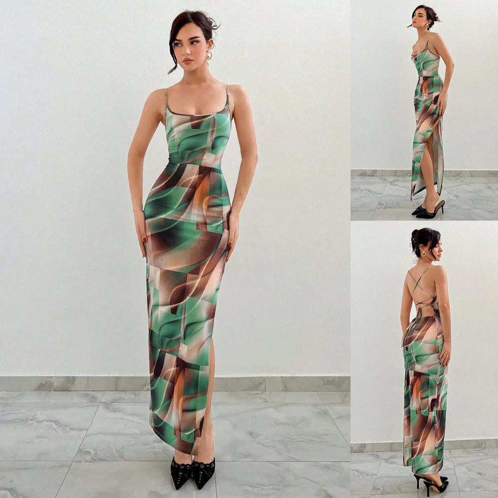 Dame Slip Maxi Kjole Stilla