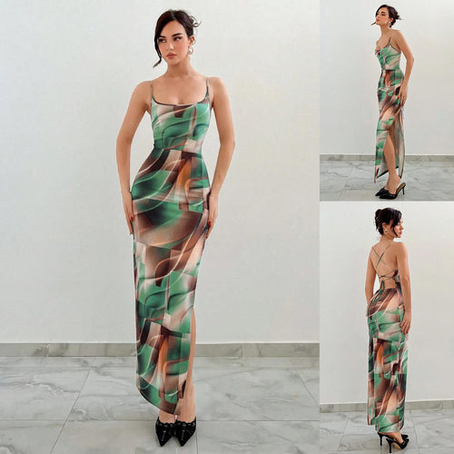 Dame Slip Maxi Kjole Stilla