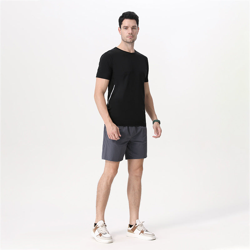 Herrer Performance Sport T-Shirt med fugttransporterende egenskaber Stilla