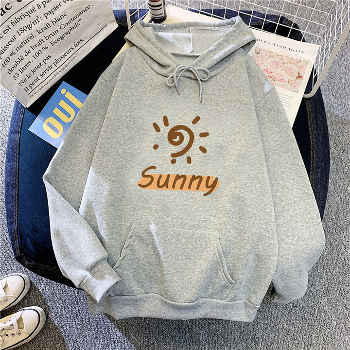 Kvinders Hoodie med Sunny Graphic Skovae