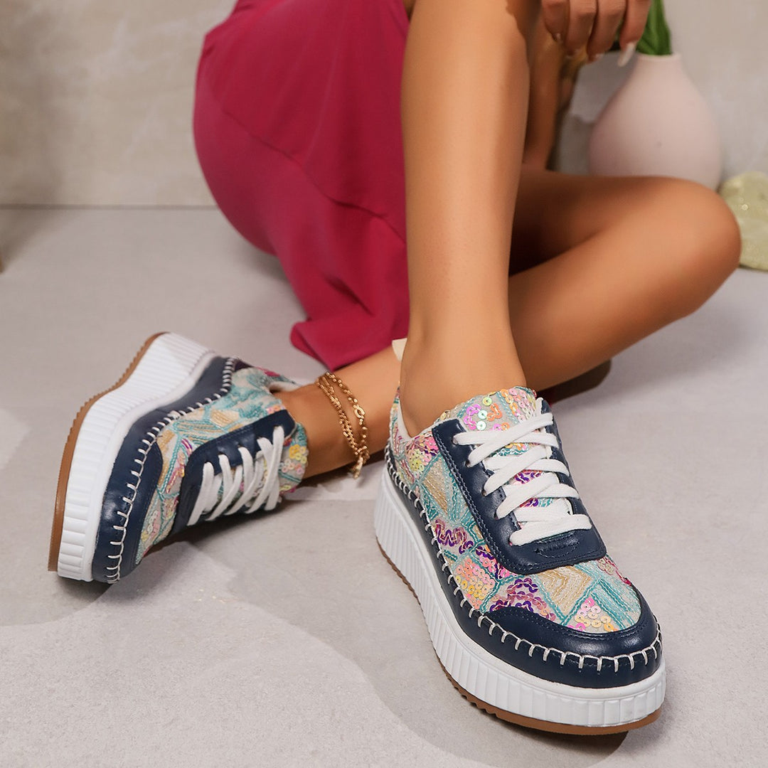 Dame sneakers i moderne design Stilla
