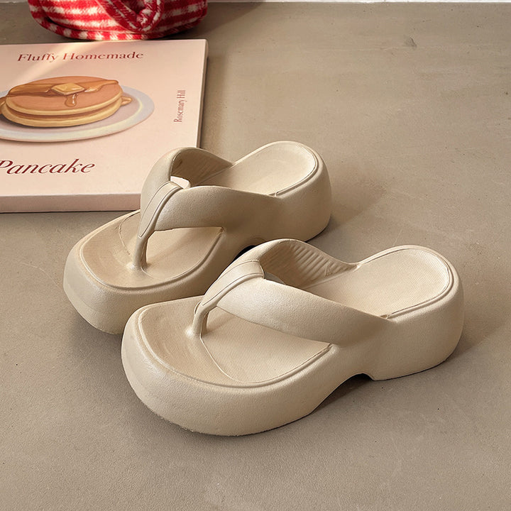 Dame platform badesko med trendy design Stilla