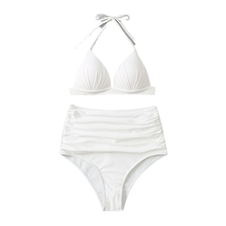 Dame Højt skåret Halter Bikini Sæt Stilla