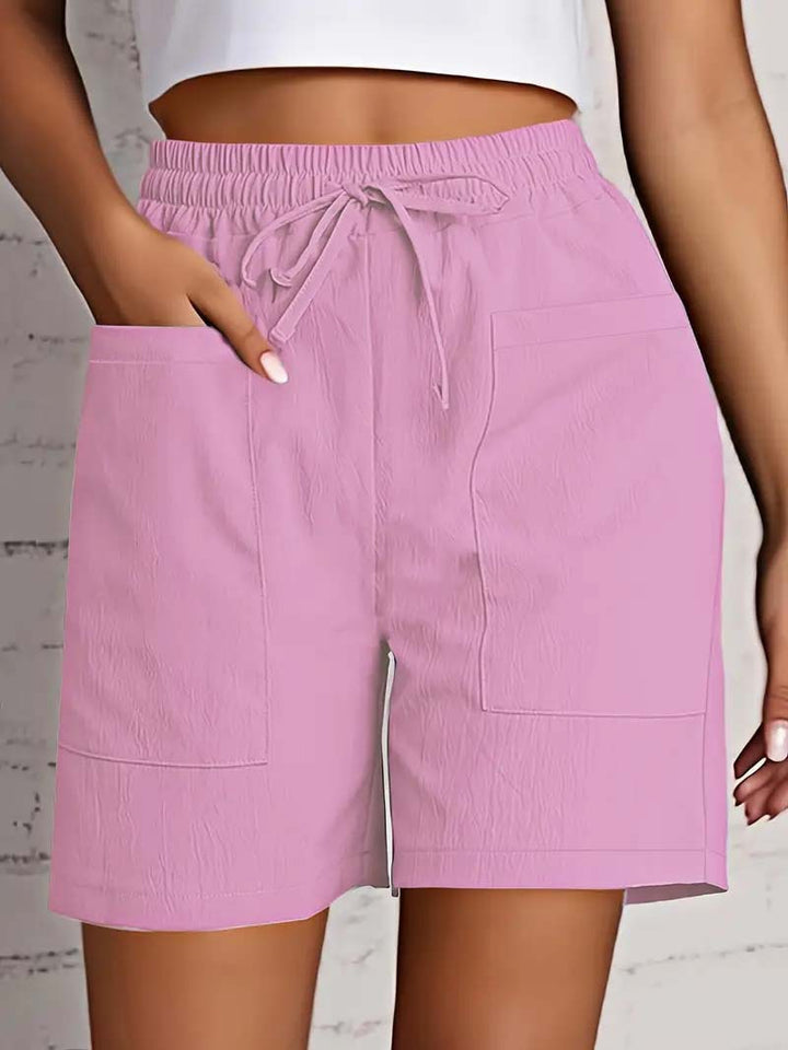 Dame Behagelige Højtaljede Fritidsshorts Stilla