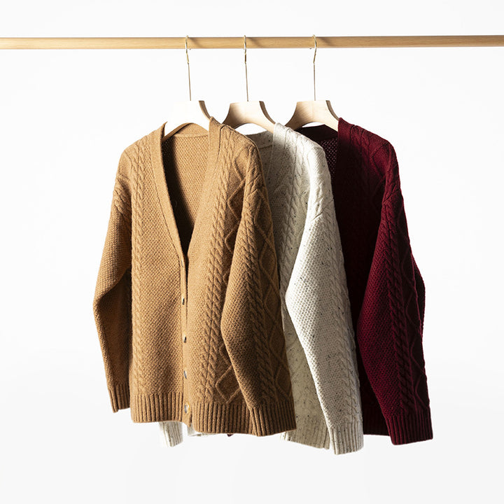 Femme Chunky Strikjakke Stilla
