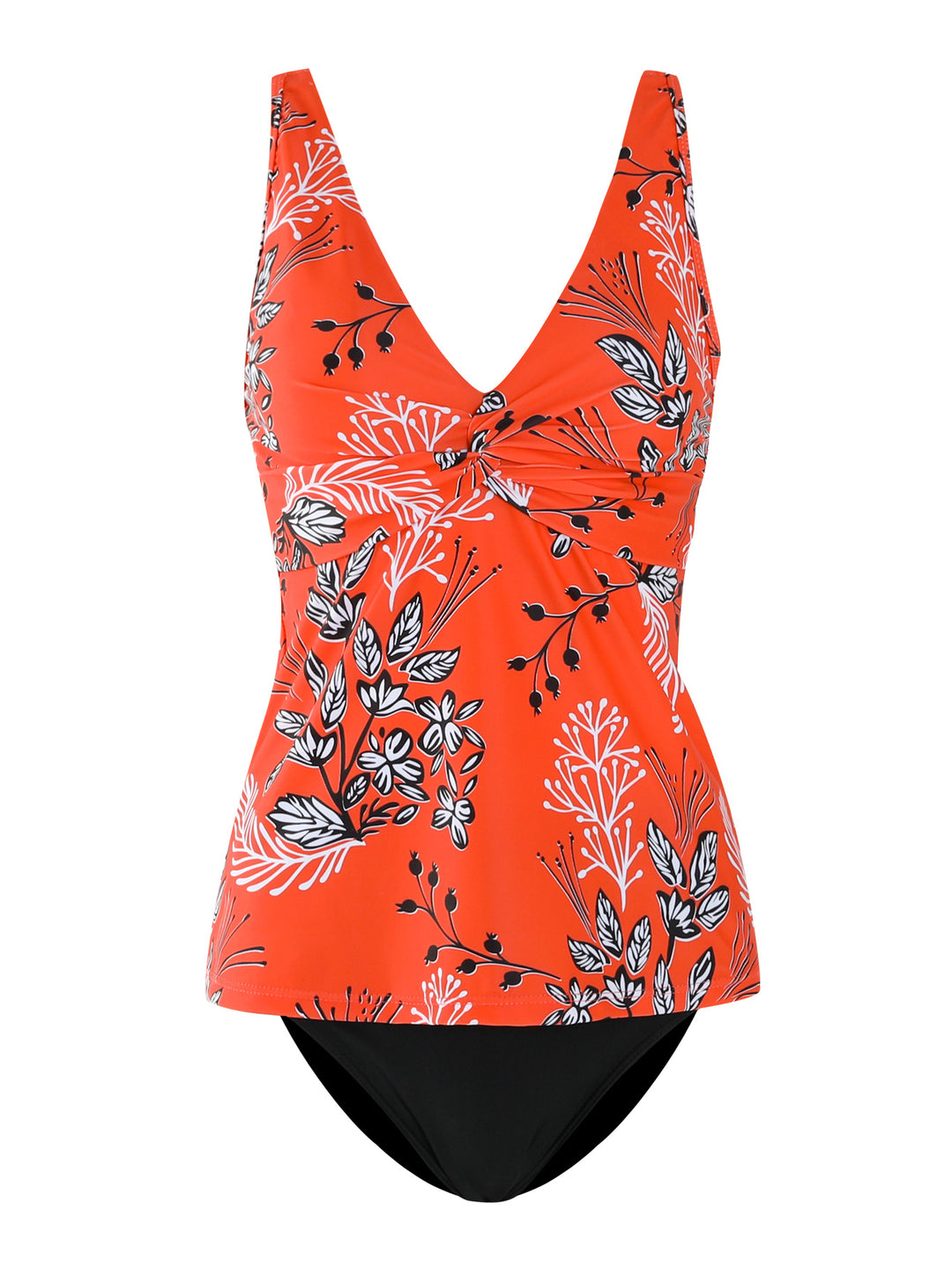 Dame blomster mønster tankini sæt Stilla