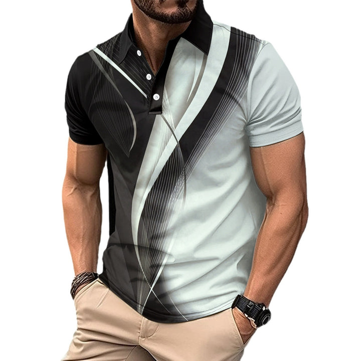 Herre Sportsligt Poloshirt Stilla