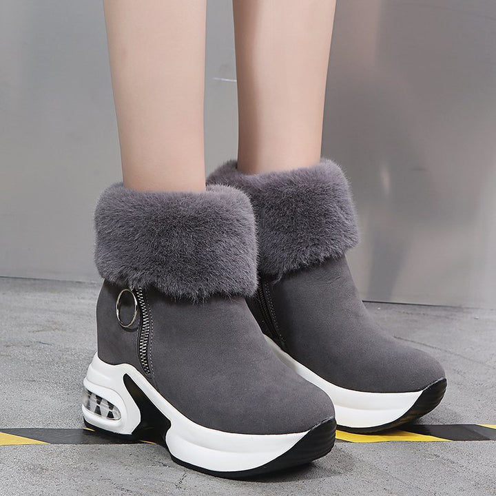 Dame foret sneakers støvler med moderigtigt plateau Stilla