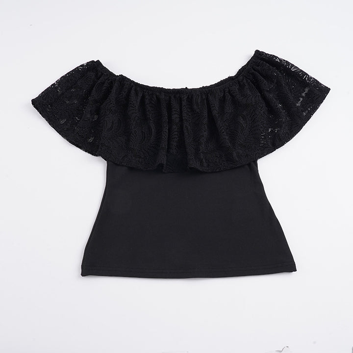 Damer Off-Shoulder Spids Top Skovae