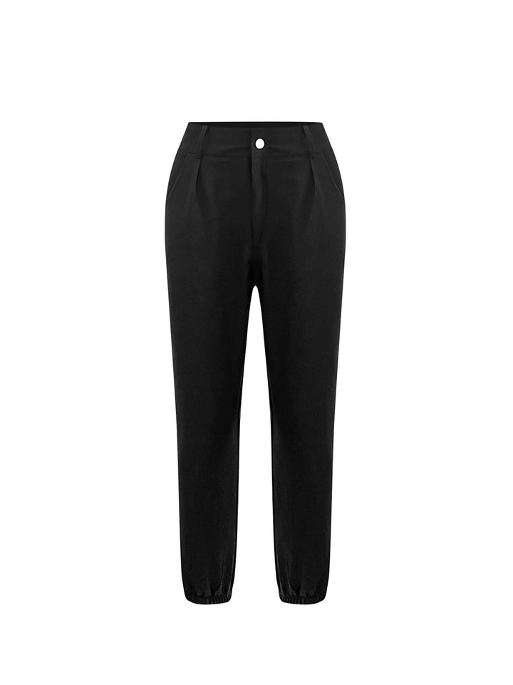 Dame fritidsshorts med elastisk talje og sidelommer Stilla