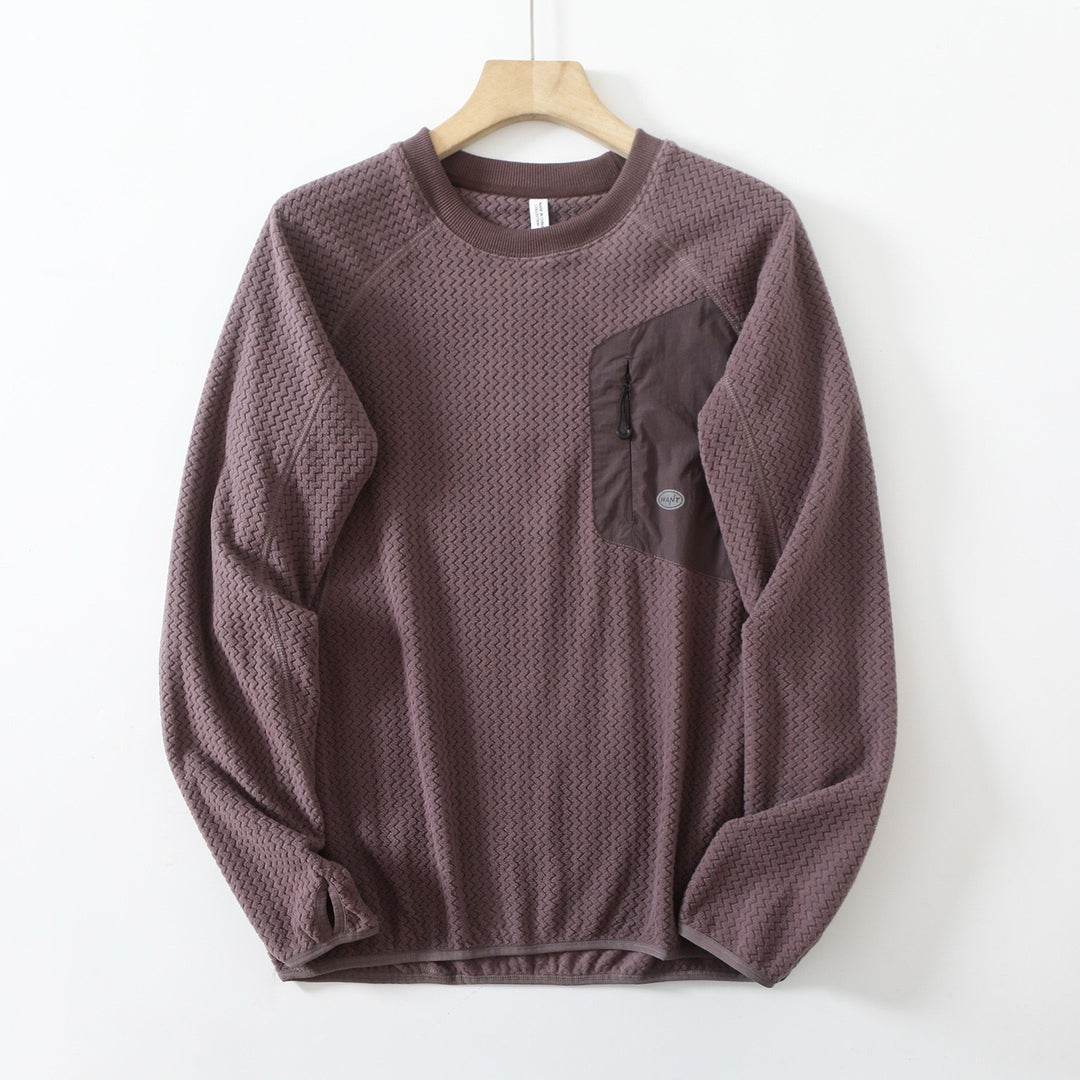 Damesweatshirt med struktureret design Stilla