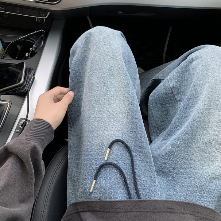 Herrer casual jeans med innovativt strækmateriale og moderne design Stilla