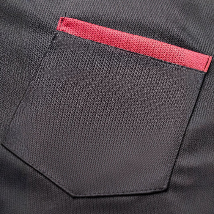 Herrer Langærmet Poloshirt med kontrasterende Krave- og Manchet detaljer Stilla