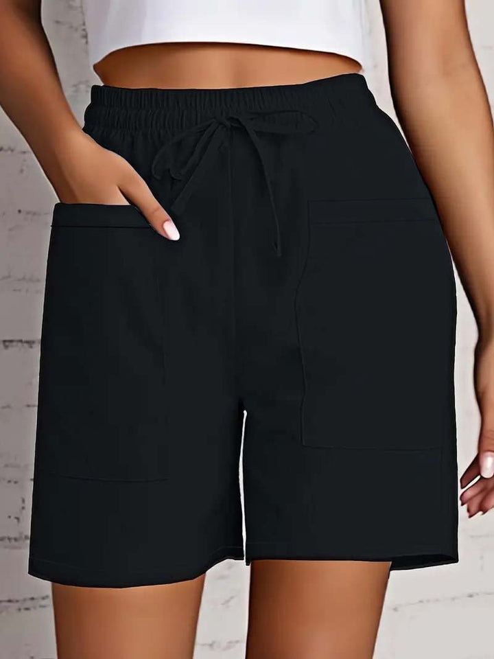 Dame Behagelige Højtaljede Fritidsshorts Stilla