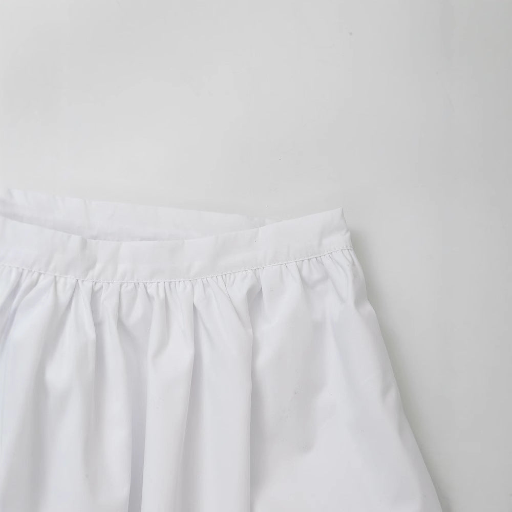 Dame Højt Skårede Plisseret Mini Skirt Stilla