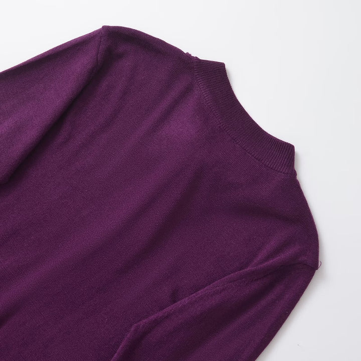 Femme Sløjfe-krav Tie Cardigan Pullover Stilla
