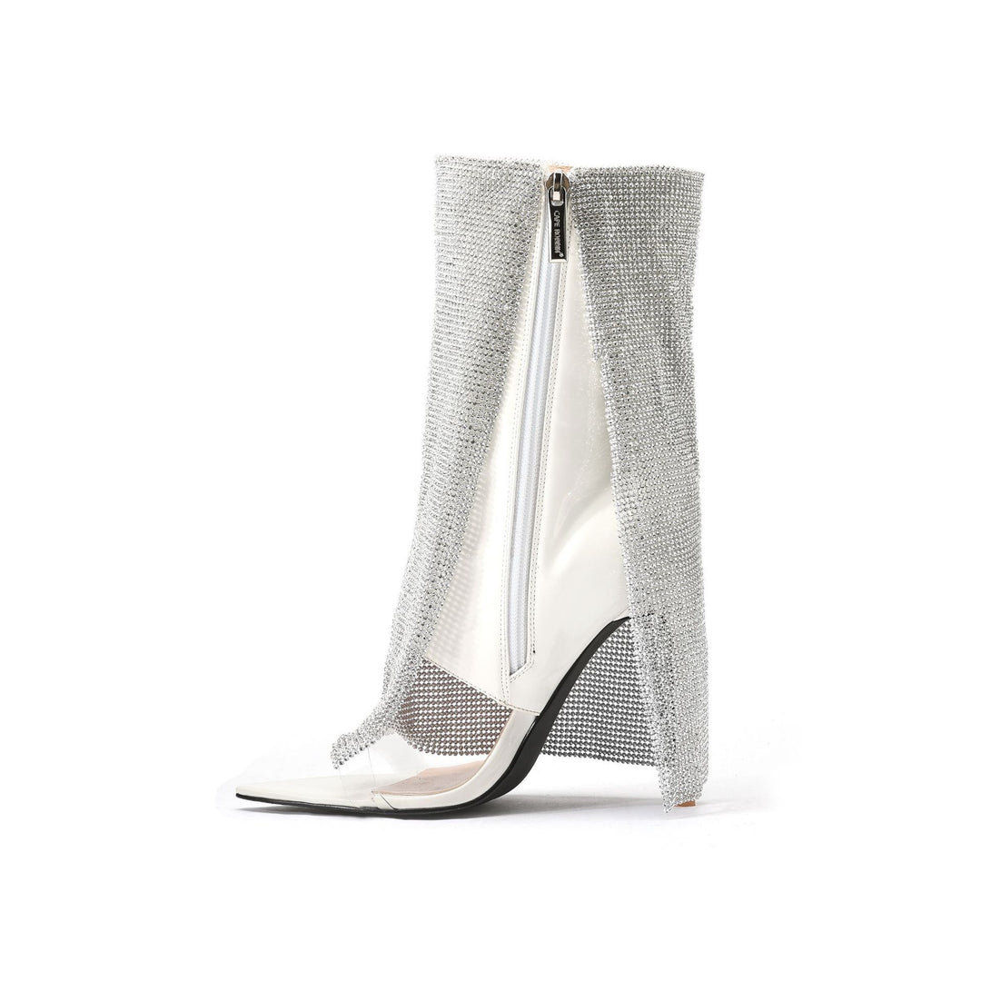 Femme Højtydende Over-the-Knee Stiletto Støvler Stilla