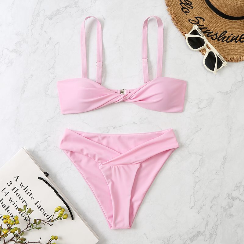 Dame Twist Front Bikini Sæt Stilla