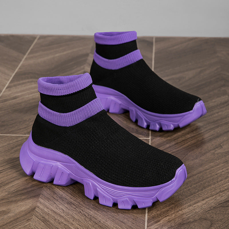 Damer High-Top Åndbare Fitness Sneakers Stilla