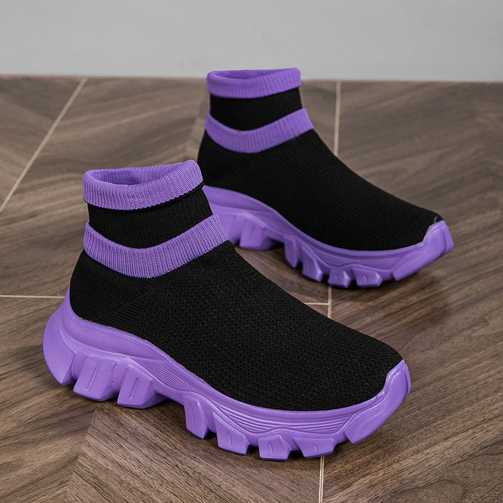 Damer High-Top Åndbare Fitness Sneakers Stilla