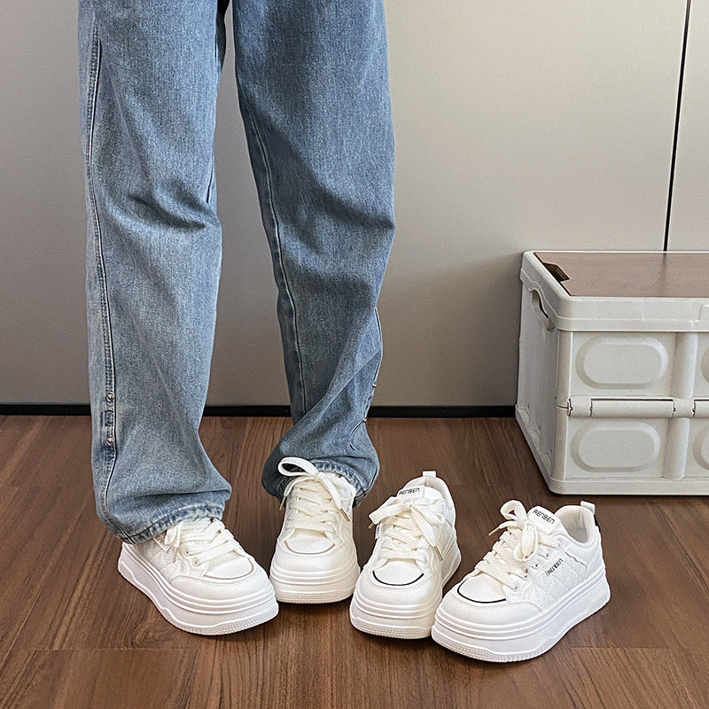 Dame Komfortable Plateau-Sneakers med forstærket sål og åndbar konstruktion Stilla