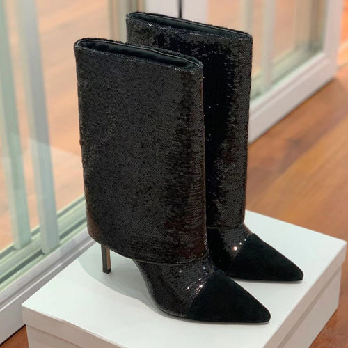 Dame Fashion-Forward Stiletto Støvler Stilla