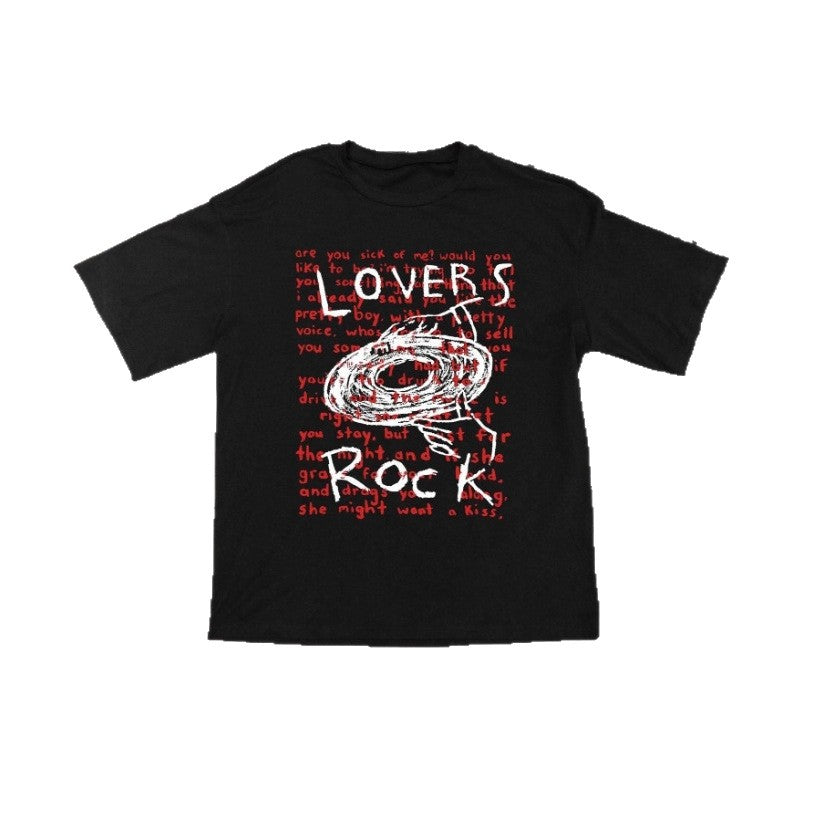 Dame Grafik T-shirt med kreativ tekst og afslappet pasform Skovae