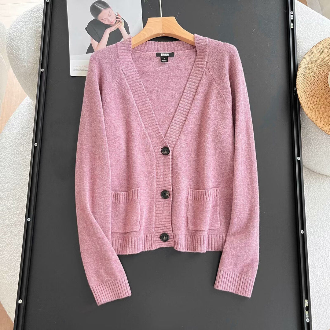 Kvinders elegante cardigan med praktiske lommer Stilla