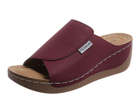Dame Komfortable Clogsandaler med justerbar rem og ergonomisk fodseng Stilla