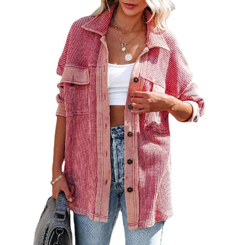 Dame Oversized Rutejakke Stilla