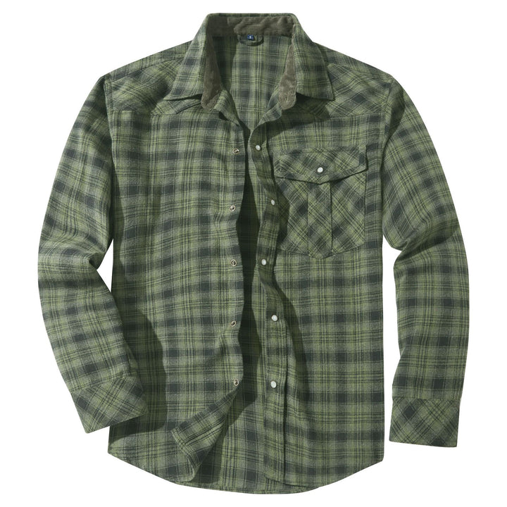 Herrer ternet flannel skjorte Stilla