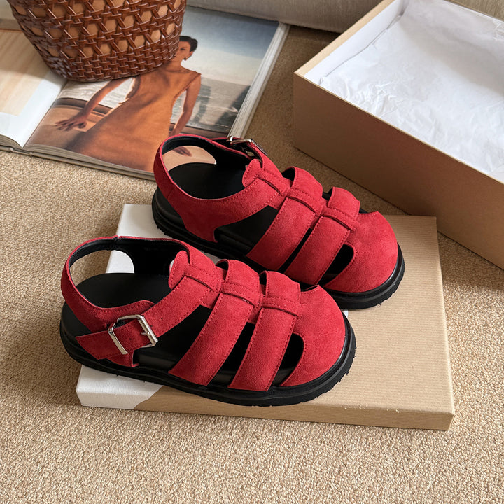 Femme Chunky Rem Komfort Sandaler Stilla
