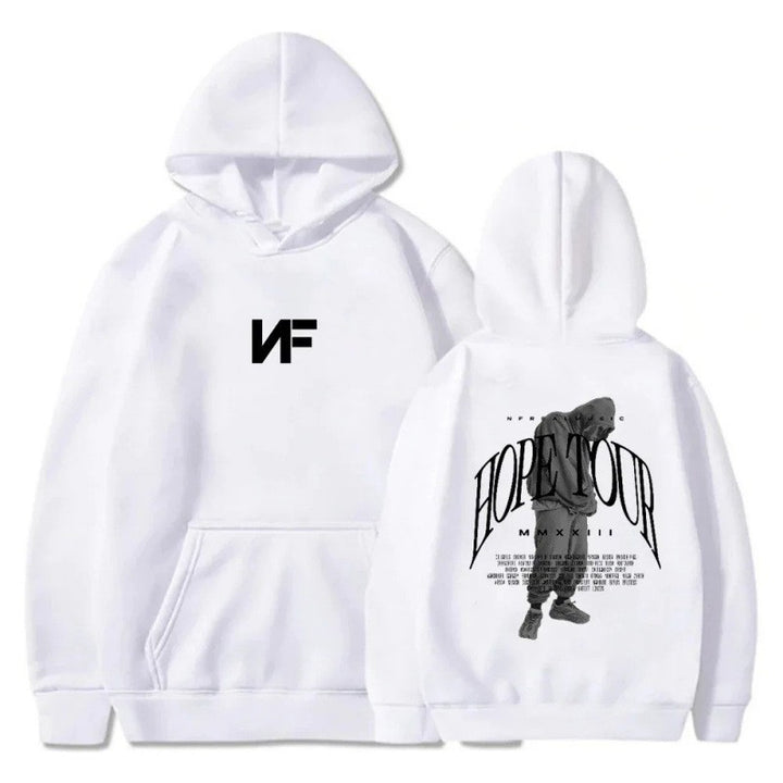 Women's hoodie with exclusive tour print Skovae