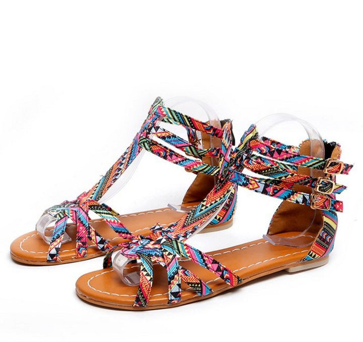 Dame Fodrede Slingback-sandaler med justerbart remdesign og elastisk sål Stilla