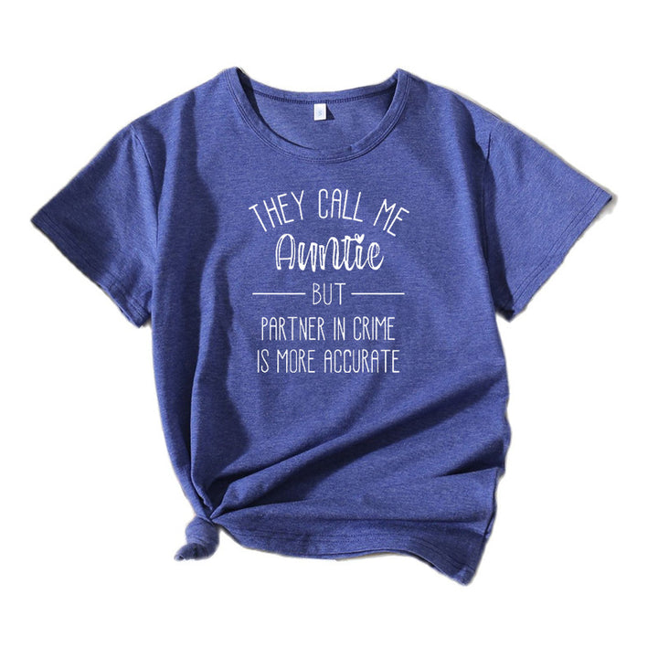 Kvinder Legende Tante Grafik T-shirt Stilla