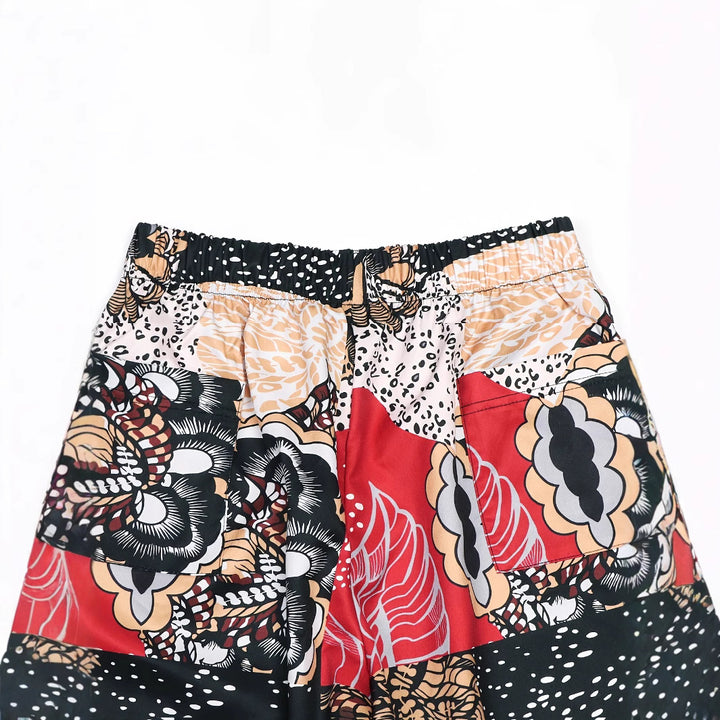 Femme Relaxed Fit Blomster Patchwork Bukser Stilla