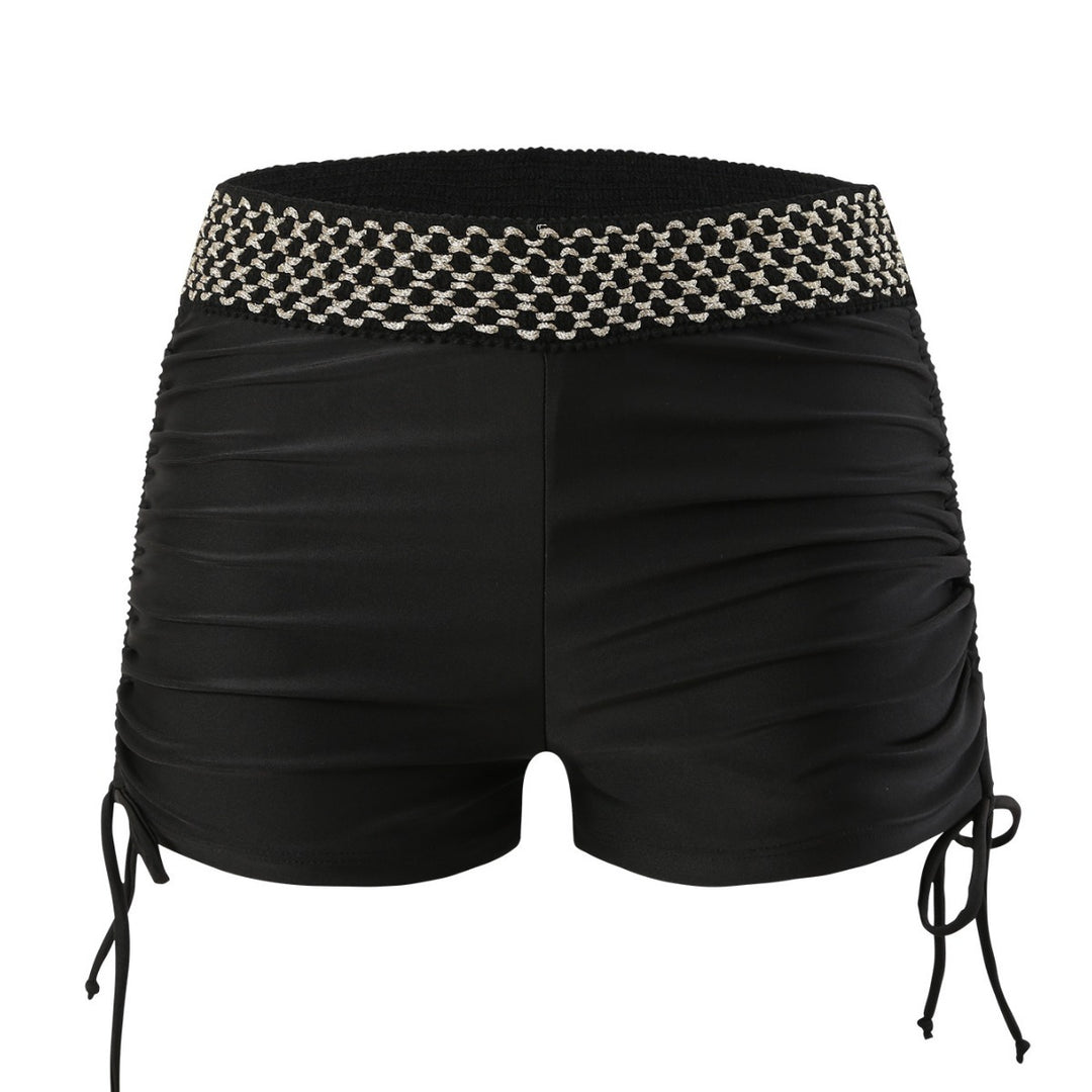 Dame bade-shorts med justerbar talje og elastisk materiale Stilla