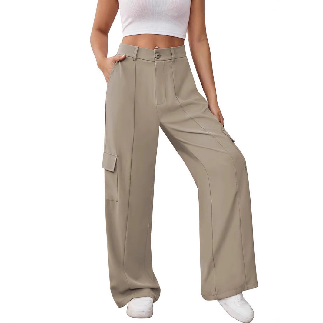Femme Bred Cargo-bukser Stilla