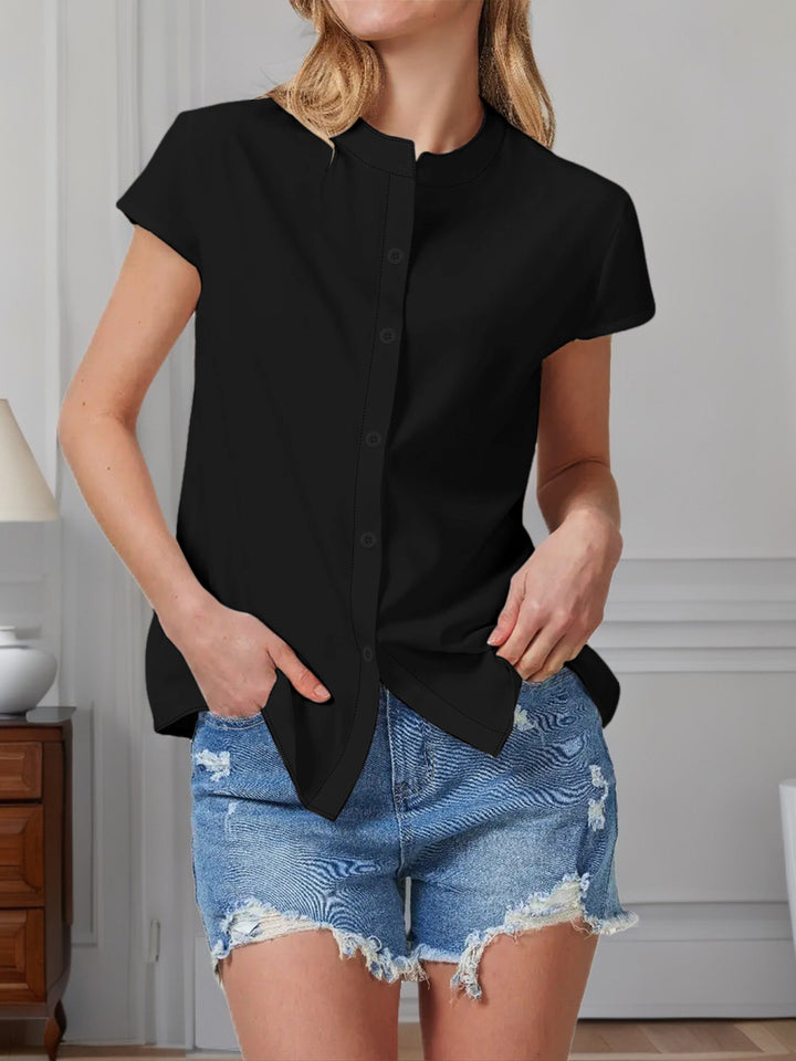 Dame Kortærmet bluse Stilla