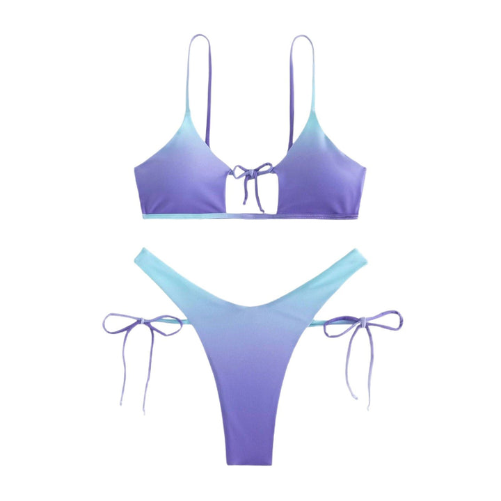 Dame bikini sæt med raffinerede bindinger og sexy snit Stilla
