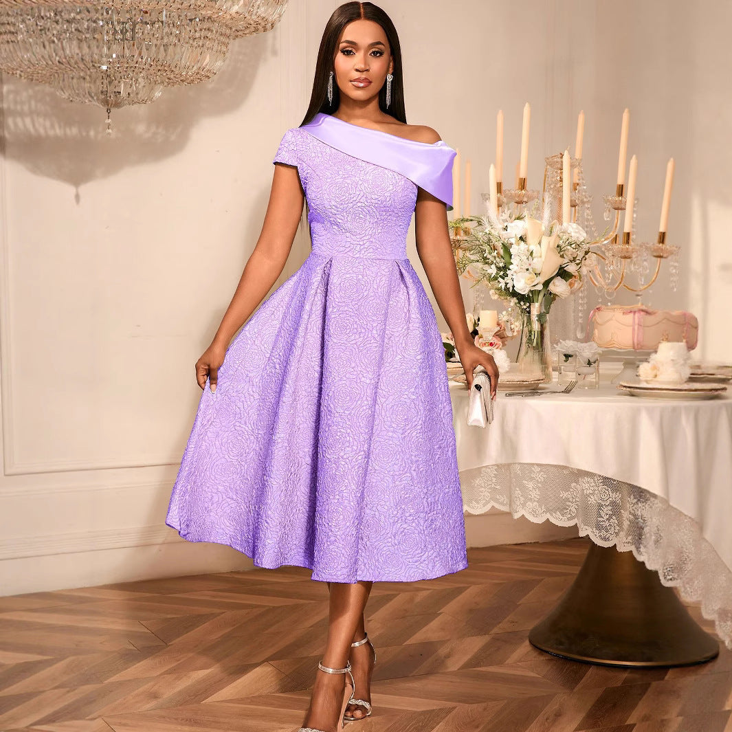 Dame elegant A-linje kjole Skovae