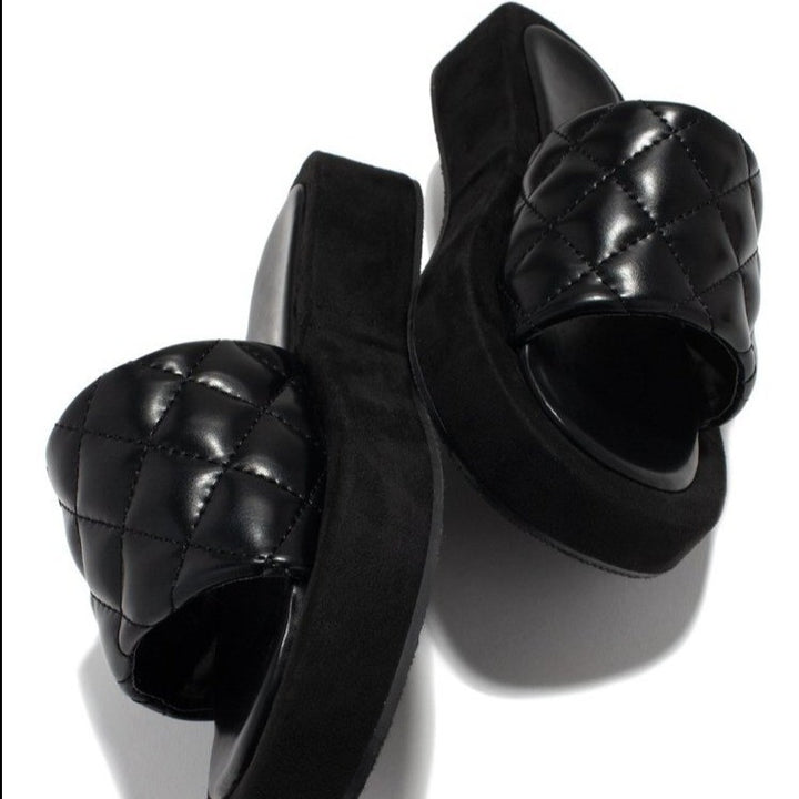 Dame Mode Clogs med flettet overmateriale og skridsikker sål Stilla