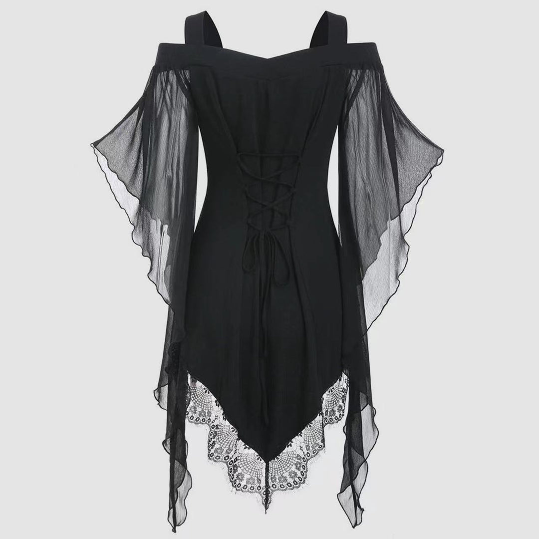 Kvinder Off-Shoulder Snørebåndstop Stilla