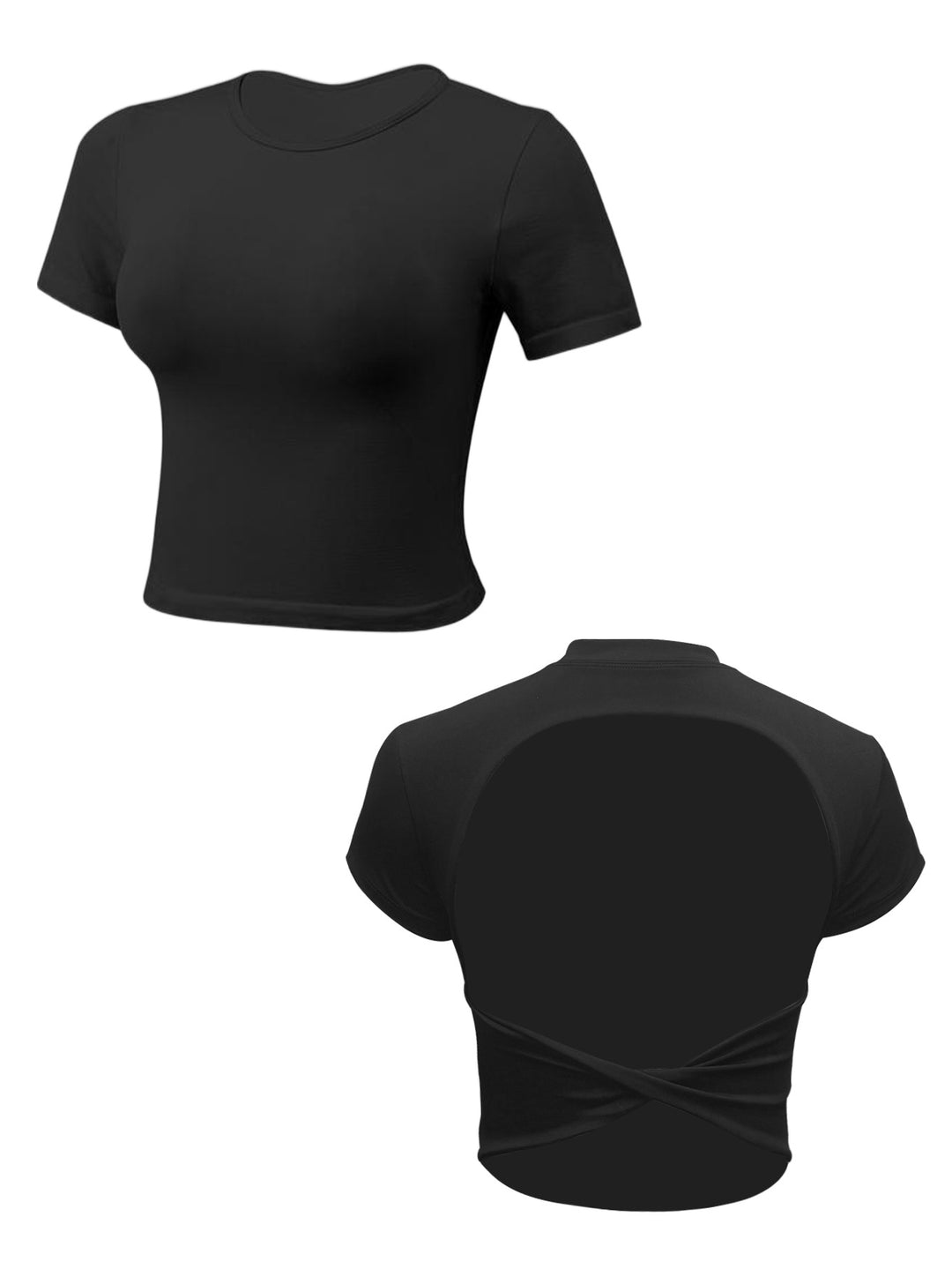 Dame funktionsshirt med kropsnær pasform Skovae