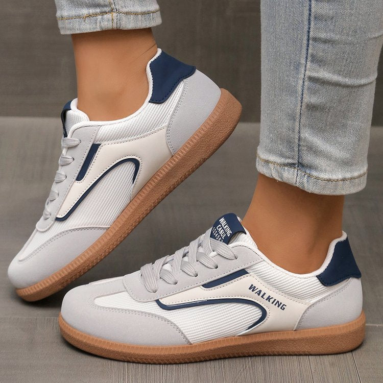 Dame Sporty Sneakers med åndbart mesh-overflade og skridsikker sål Stilla
