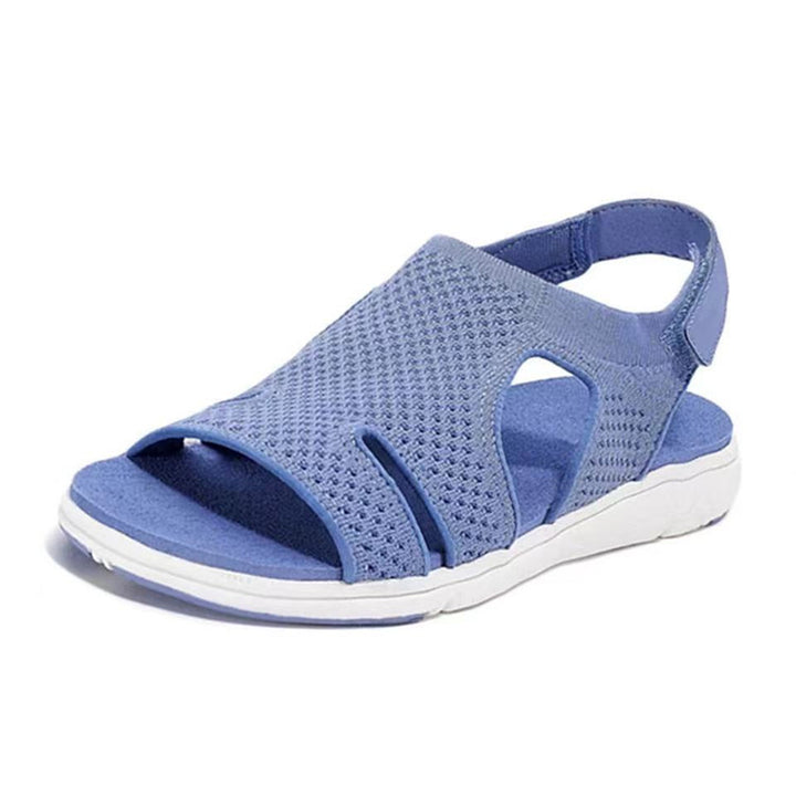 Dame Åndbare Sandaler med fleksibelt Stropdesign Stilla