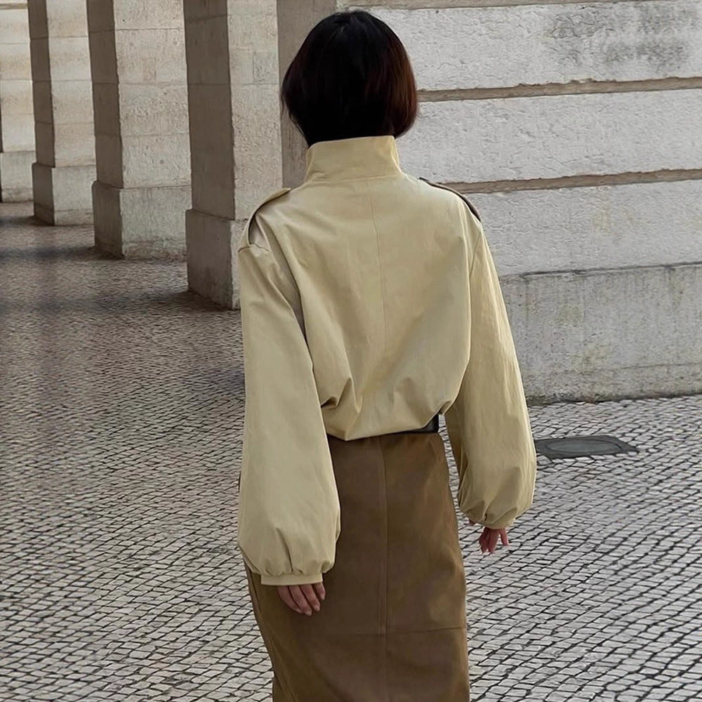 Dame modischer blazer med innovativt design Stilla