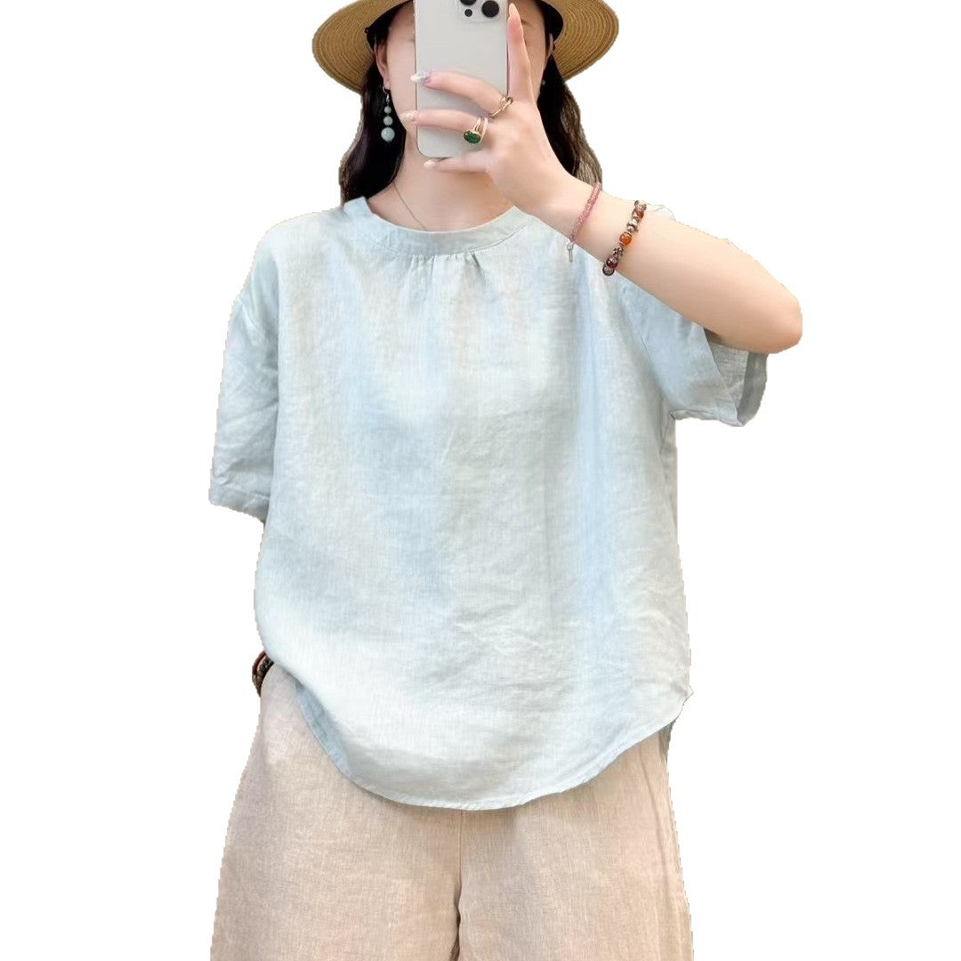 Femme Relaxed Fit Kortærmet Bluse Stilla