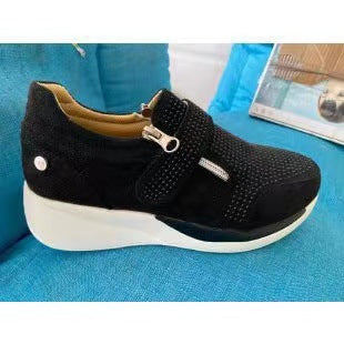 Dame Sneakers med åndbart overmateriale og innovativ lukning Stilla