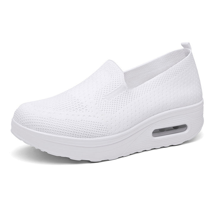 Dame behagelige Slip-On Sneakers med åndbart overmateriale og stødabsorberende sål Stilla